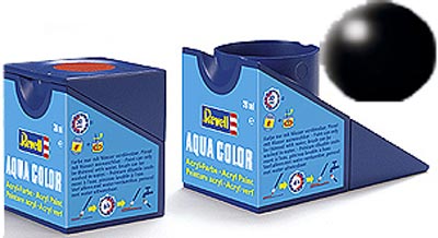 Revell - 36302 - Peinture pour Maquette - Aqua Noir Satine